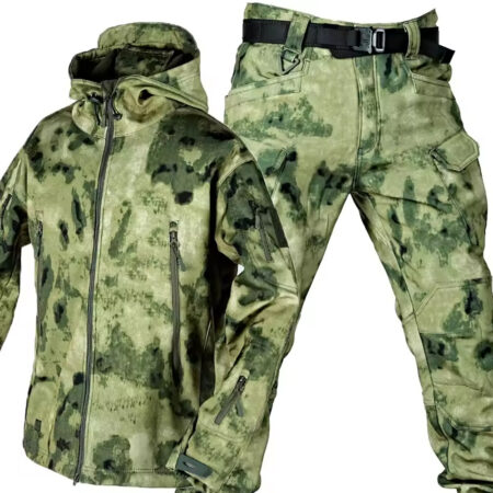 Tactical Warm Sport Suit Outdoor Soft Men's Warm Mountaineering Suit