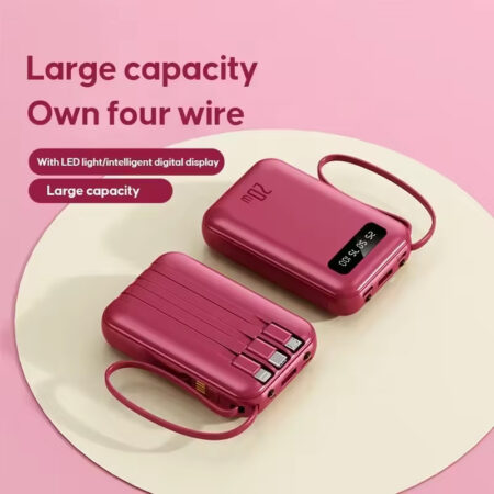 20000mAh Luxury Power Bank for Women