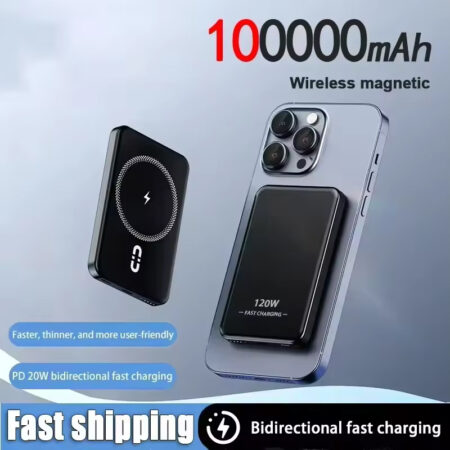 100000mAh MagSafe Wireless Power Bank
