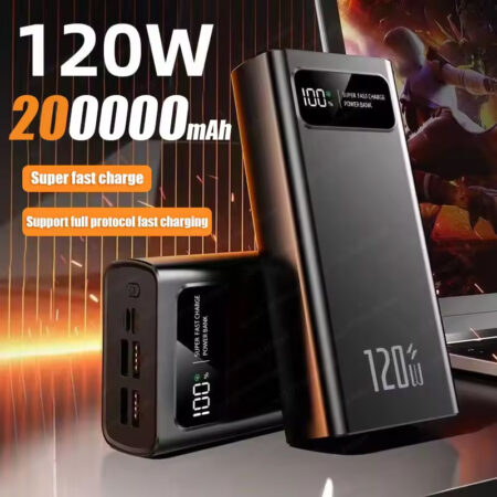 200000mAh 120W Digital Display Power Bank