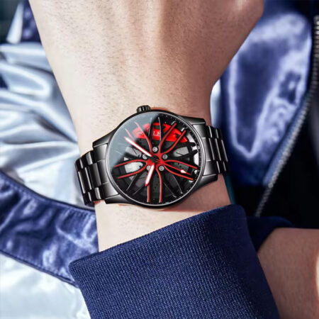 High-End Spinning Hub Men’s Watch
